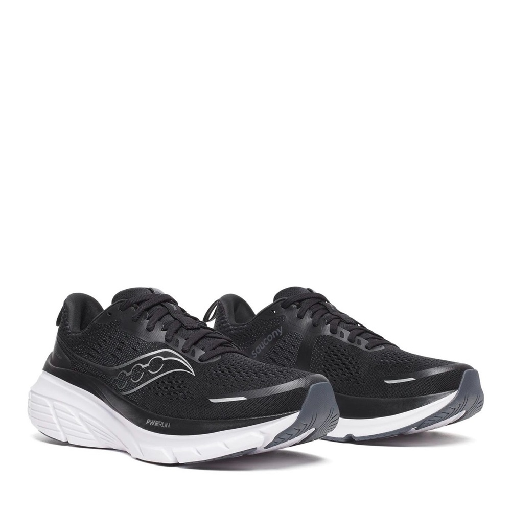 Saucony Black and White Athletic Shoes